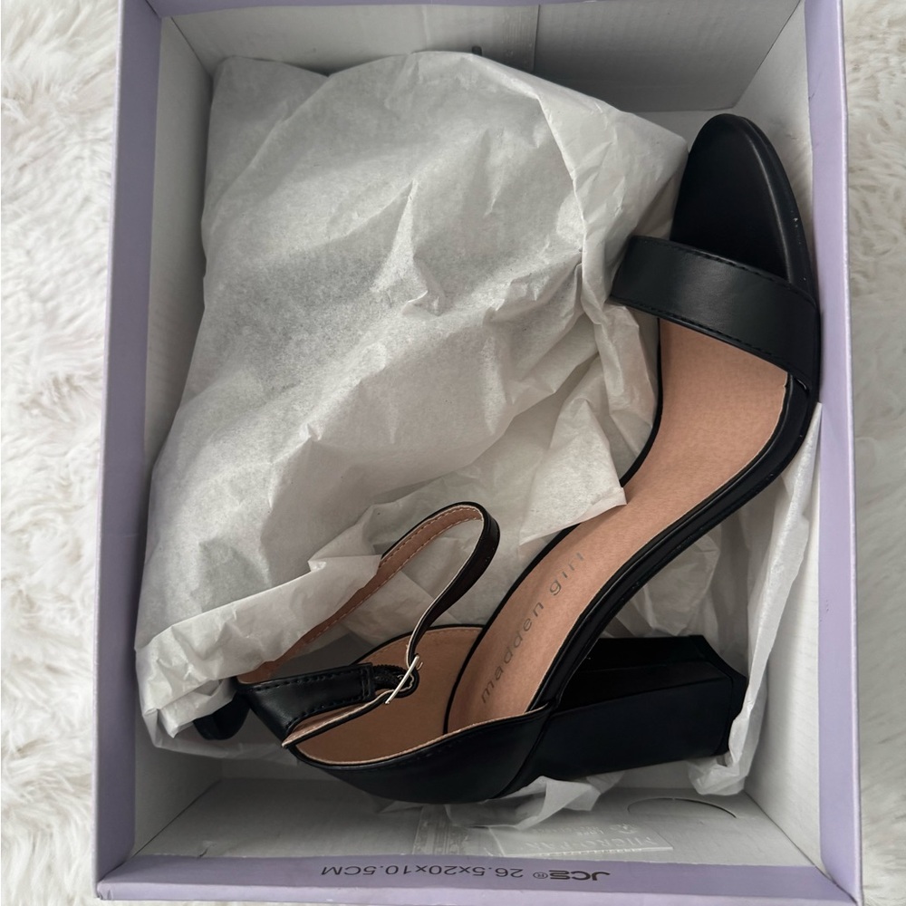 Madden Girl Black Heels